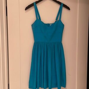Amanda Uprichard Blue Mini dress
